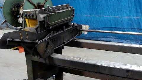 3″ OD x 120″ Max. BURRMASTER #1 Brush Deburring Machine