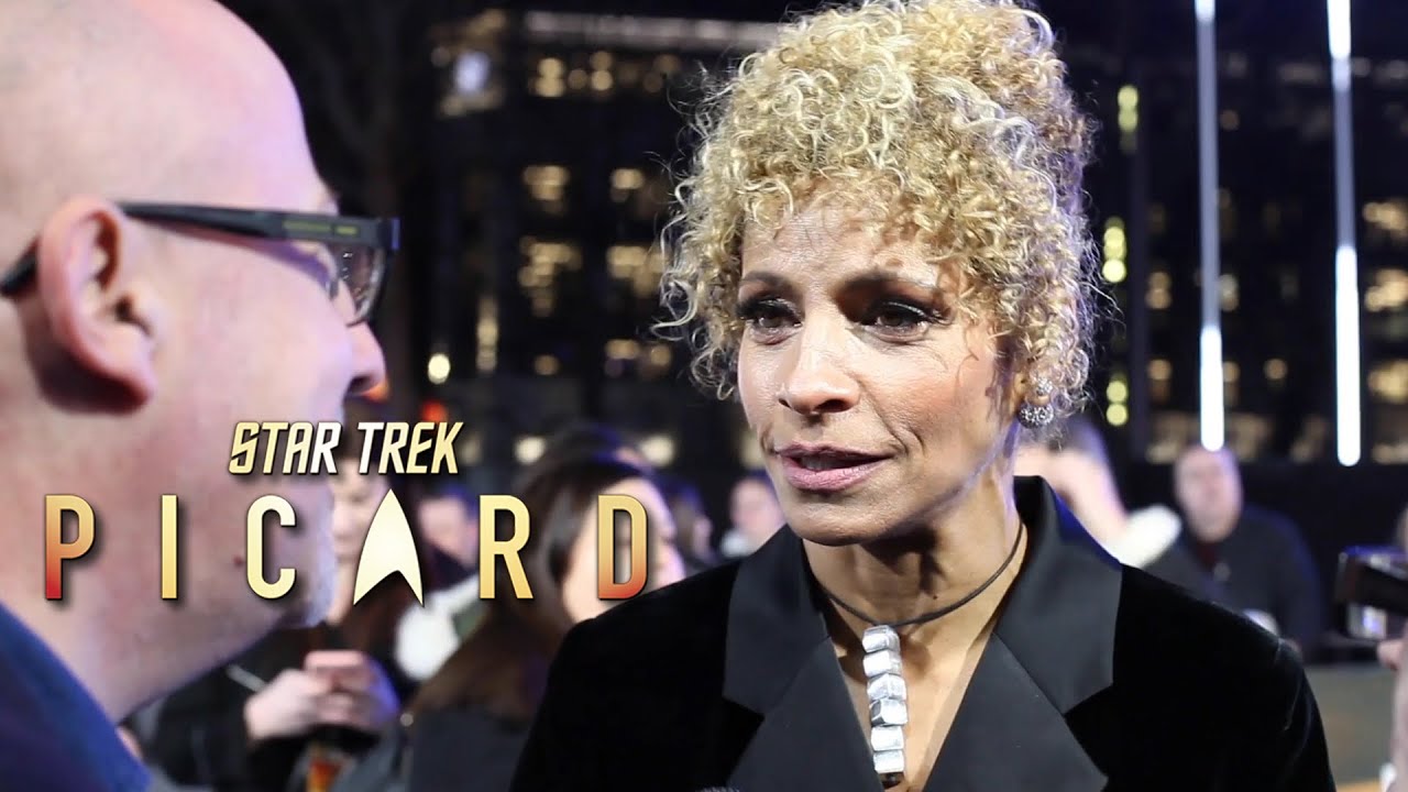 Michelle Hurd & Harry Treadaway Interview - Star Trek Picard London Premiere!