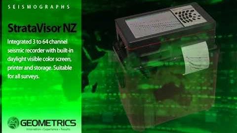 Geometrics 1.4 of 4 Seismograph StrataVisor NZ
