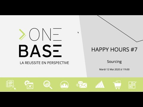 OneBase solution PIM - Happy Hours #7 : Sourcing