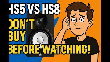 🎧 Yamaha HS Series Studio Monitors Comparison – HS5 vs HS7 vs HS8 🎧