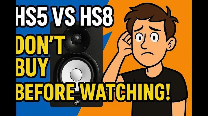 🎧 Yamaha HS Series Studio Monitors Comparison – HS5 vs HS7 vs HS8 🎧