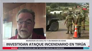 Delegado presidencial del Biobío: "Hace pensar que esto tuviera relación con el narcotráfico"