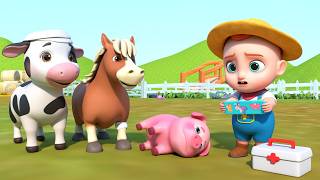 boo boo song farm animals version farm animal song kid songs