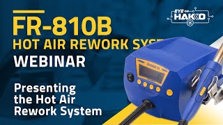 "Eye On Hakko" presents the HAKKO "FR-810B Hot Air Rework System"