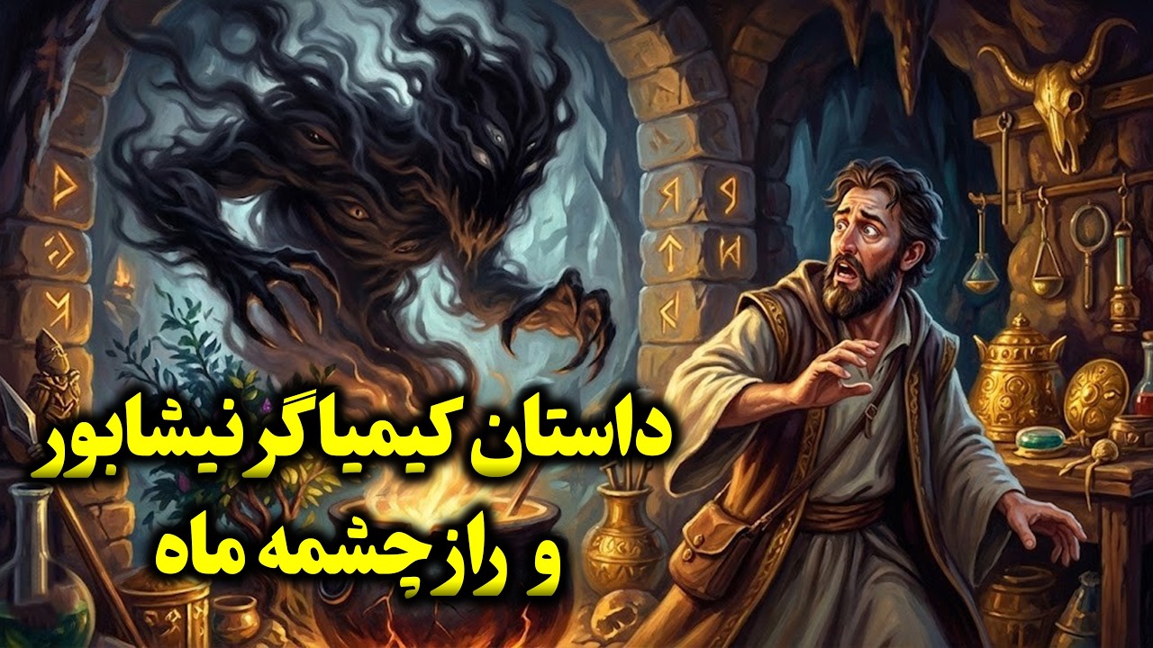 داستان فارسی کیمیاگر نیشابور و رازچشمه ماه|داستانی جدید به سبک هزارو یک شب مخصوص خواب آرام بزرگسالان