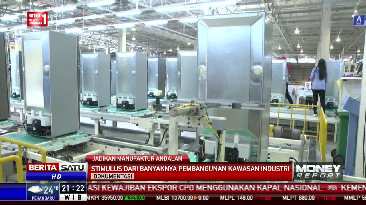 Pemerintah Akan Genjot Pertumbuhan Sektor Industri  