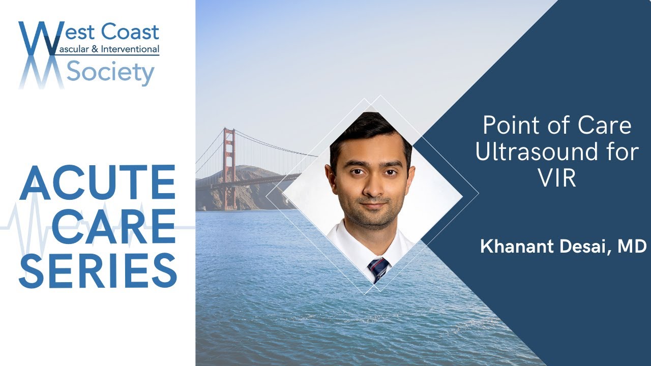 Acute Care Series: Point of Care Cardiac Ultrasound for VIR with Dr. Khanant Desai