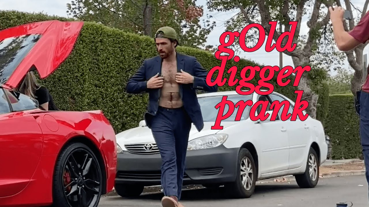 gOld digger prank