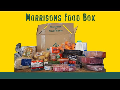 Morrisons Food Box - Meat Variety - Unboxing