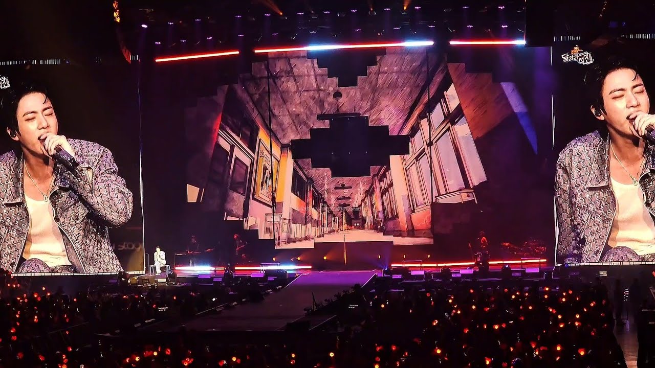 250718 BTS JIN -  WITH THE CLOUDS, SUPER TUNA , I'LL COME WITH YOU FANCAM