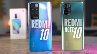 Redmi 10 vs Redmi Note 10 Comparison
