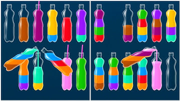 Water Sort Puzzle Walkthrough 91,  ios Gameplay Simulator Think Brain Android Games