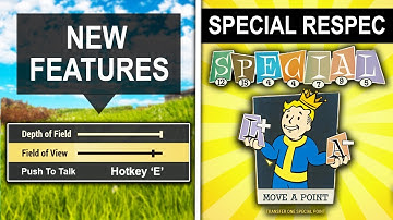 Fallout 76 HUGE UPDATE - New Features, Camp Updates, SPECIAL Respec & More! (New Update)