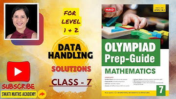 Class 7 Maths - Data Handling questions | MTG Olympiad Prep-Guide Solutions