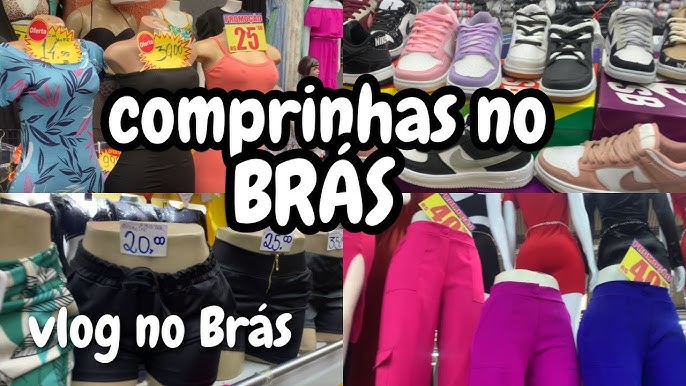 Tour pelas melhores lojas do BRÁS em São Paulo! 🤩 Mostrei TUDO: preços e  nomes das lojas 🥳