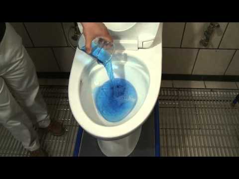 Toto Double Cyclone Flushing System Demo You Toto Double Cyclone Flushing System Demo