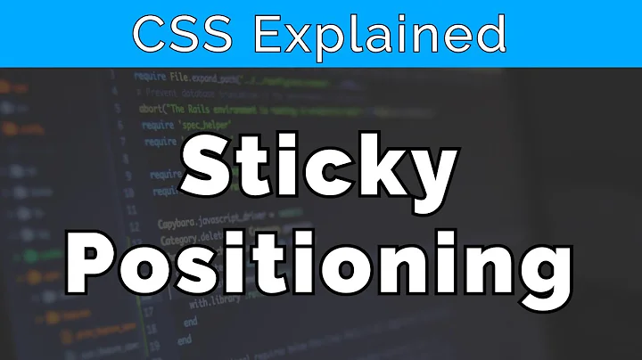 The Forgotten CSS Position