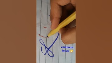 how to write ✍️ beautiful 😍 cursive writing name Lucas #youtubeshorts #ytshorts #youtube