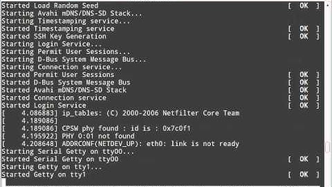 Beaglebone booting linux in less than 5 seconds