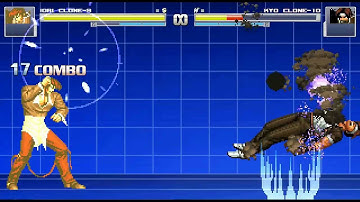 MUGEN - IORI CLONE-9 vs KYO CLONE-10