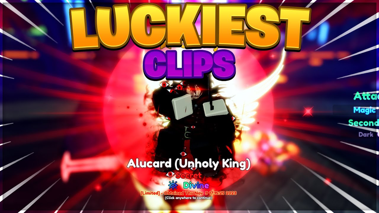 The LUCKIEST Players In The Halloween Update Anime Adventures P1 #Anim