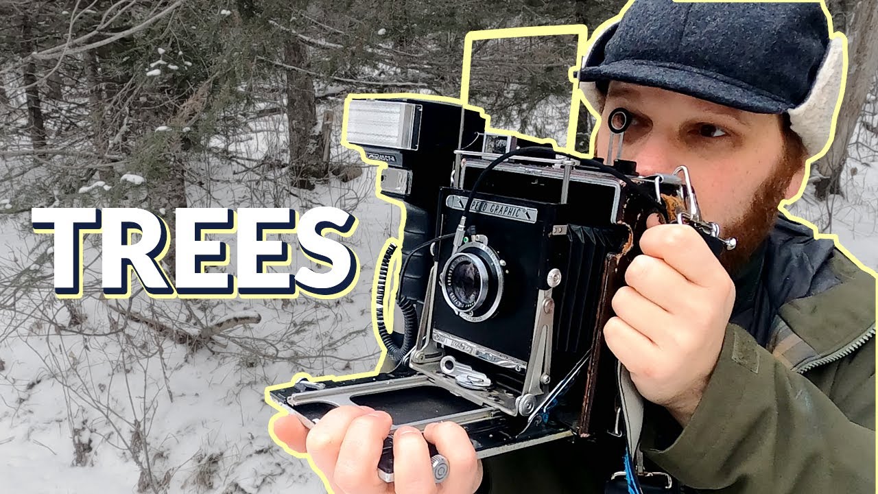 A Hardcore Treetography Photo Hike with My 4x5 Speed Graphic