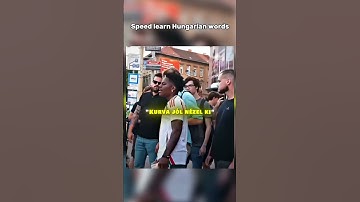 iShowSpeed Tries Hungarian… and Fails Hilariously #shorts