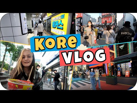 KORE VLOGU! Seul Sokakları | Kore’de Okumak | K-Pop Stilleri