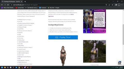 How to create clothes for SecondLife video 1