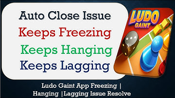 How to Fix Ludo Gaint Auto Close | Keeps Hanging | Freezing | Lagging Issue Solve in Android