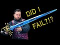 Reviewing MY OWN SWORD!!! Imperious full design analysis and Calimacil replica review