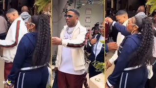 Ashanti And Nelly Spotted In Vegas After The Show ‘Big Wedding Is On The Way In 2024’