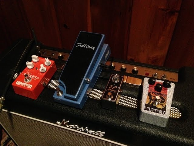 MoJo Hand FX Pompeii Fuzz + Xotix EP Booster + Fulltone DejaVibe +