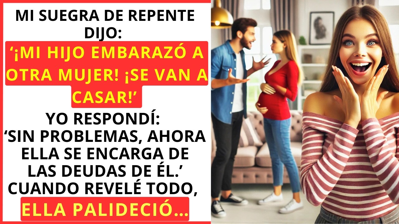 MI SUEGRA DIJO RIENDO: MI HIJO EMBARAZÓ A OTRA MUJER Y SE CASARÁ. ENTONCES DECIDÍ RECORDARLE ALGO…