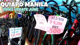 Bagsak Presyo na Bikes sa Quiapo Manila | Price Update june 2021