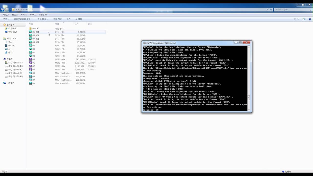 Audio Conversion + MKV Auto Muxing - YouTube