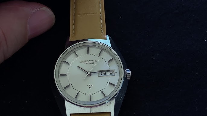 Grand Seiko 4580 7020 VFA high beat 36000 - YouTube