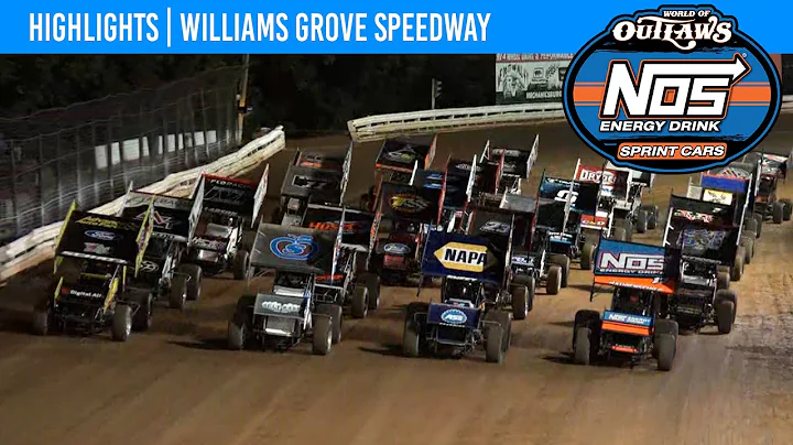 World of Outlaws NOS Energy Drink Sprint Cars Will...