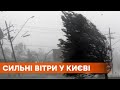 Рекомендуют подготовиться. В Киев идет сильный ветер и похолодание