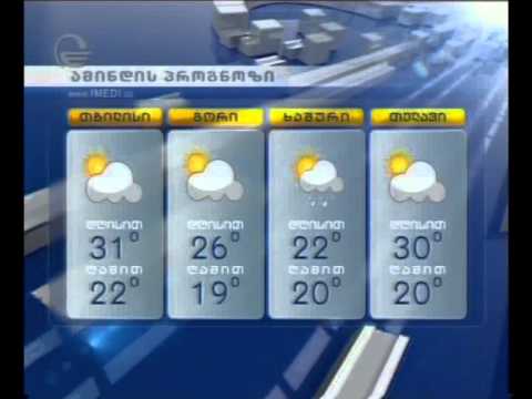 ამინდის პროგნოზი