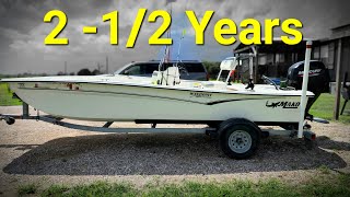 21/2 review of our MAKO 17 Pro Skiff...Would I buy it again? #mako #haboutdoors