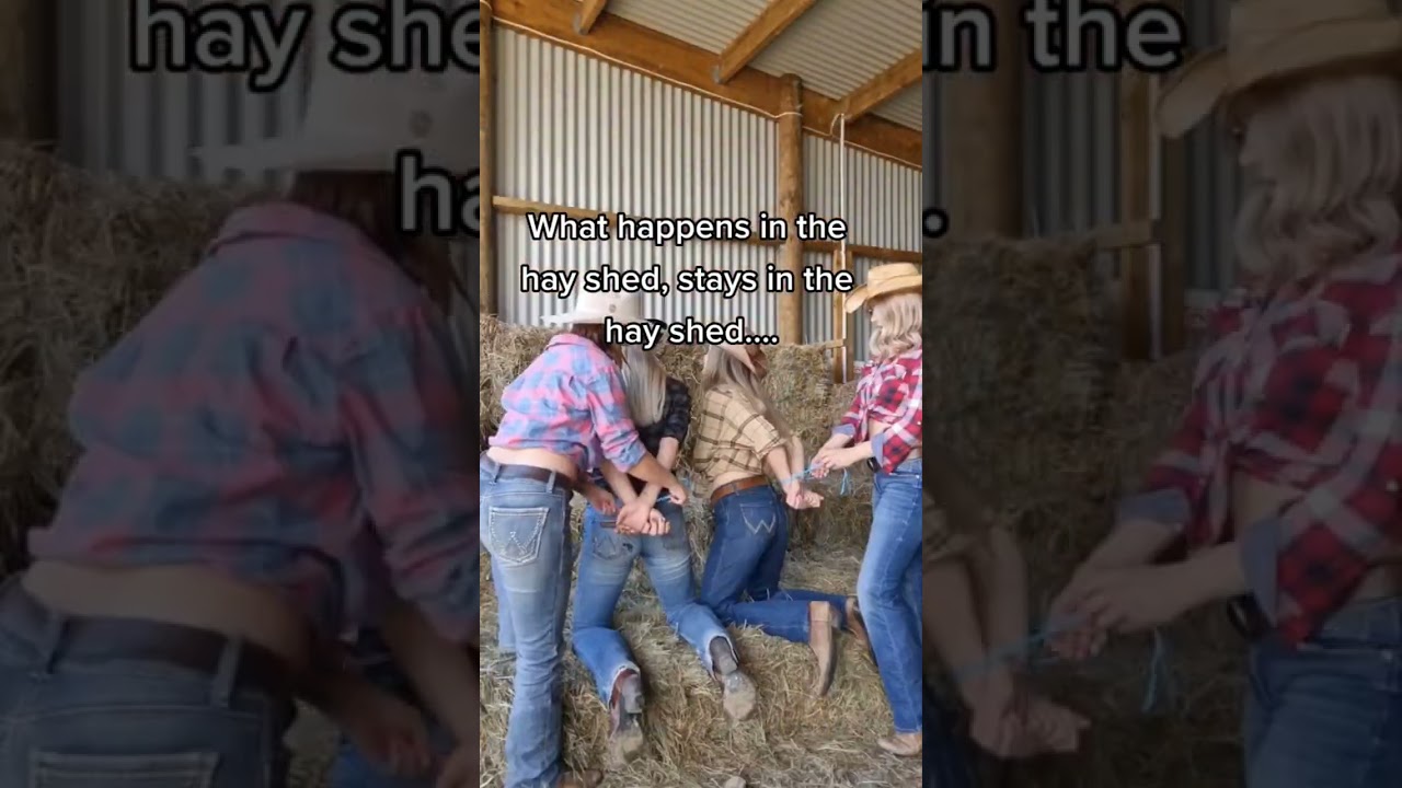 except for those who saw it online #farming #farmgirl #countrygirl - YouTube