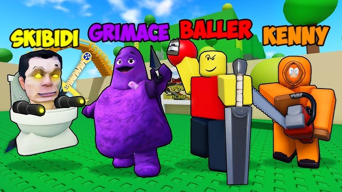 We became the BALLER, SLICER, PIERCER, and CRUSHER in Combat Warriors! ( Roblox) 