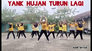 ANTARA BENCI DAN RINDU - YANK HUJAN TURUN LAGI #tiktokviral #zumba #senamkreasi SUSIE BAYAN BLORA