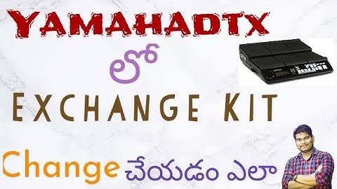 YAMAHADTX 12 || HOW TO CHANGE EXCHANGE KIT WITH YAMAHADTX  PAD #yamahadtx12 #exchangekit #kitchange