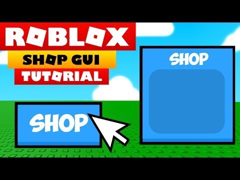 Roblox Studio How To Make Shop Gui Youtube - how to make a shop gui in roblox th3redvoid