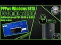 How to run ps4 1100  900 pppwn exploit on windows 10  11  easy to use