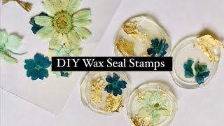 Easy DIY Wax Seal Stamps | Using things you have at home