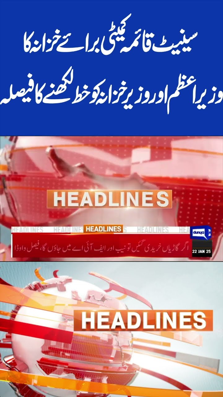 Senate Standing Committee Write A Letter To PM | 7PM Headlines #shorts #shortsfeed #viralshorts